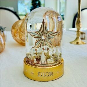 Dior Circus Dreams Gold Star 2025 Limited Edition Snow Globe New in Box